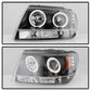 Spyder Jeep Grand Cherokee 99-04 Projector Headlights LED Halo LED Blk - PRO-YD-JGC99-HL-BK 5011145