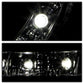 Spyder Mazda 3 04-08 4Dr Sedan Projector Headlights Halogen - DRL Blk PRO-YD-M304-DRL-BK 5017451