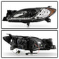 Spyder Mazda 3 04-08 4Dr Sedan Projector Headlights Halogen - DRL Blk PRO-YD-M304-DRL-BK 5017451