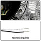 Spyder Mazda 3 04-08 4Dr Sedan Projector Headlights Halogen - DRL Blk PRO-YD-M304-DRL-BK 5017451