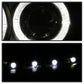 Spyder Mazda 6 03-05 With Fog Lights Projector Headlights LED Halo DRL Blk PRO-YD-M603-FOG-DRL-BK 5042538