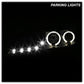 Spyder Mazda 6 03-05 With Fog Lights Projector Headlights LED Halo DRL Blk PRO-YD-M603-FOG-DRL-BK 5042538