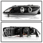 Spyder Mazda 6 03-05 With Fog Lights Projector Headlights LED Halo DRL Blk PRO-YD-M603-FOG-DRL-BK 5042538