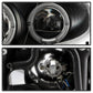 Spyder Mazda 6 03-05 With Fog Lights Projector Headlights LED Halo DRL Blk PRO-YD-M603-FOG-DRL-BK 5042538