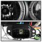 Spyder Mazda 6 03-05 With Fog Lights Projector Headlights LED Halo DRL Blk PRO-YD-M603-FOG-DRL-BK 5042538