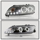 Spyder Mazda 6 03-05 With Fog Lights Projector Headlights LED Halo DRL Blk PRO-YD-M603-FOG-DRL-BK 5042538