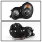 Spyder Mercedes Benz CLK 98-02 Projector Headlights Halogen Model- LED Halo Blk PRO-YD-MBCLK98-HL-BK 5011176