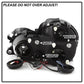 Spyder Mercedes Benz CLK 98-02 Projector Headlights Halogen Model- LED Halo Blk PRO-YD-MBCLK98-HL-BK 5011176