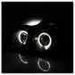Spyder Mercedes Benz CLK 98-02 Projector Headlights Halogen Model- LED Halo Blk PRO-YD-MBCLK98-HL-BK 5011176