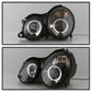Spyder Mercedes Benz CLK 98-02 Projector Headlights Halogen Model- LED Halo Blk PRO-YD-MBCLK98-HL-BK 5011176