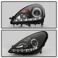 Spyder Mercedes Benz SLK 05-10 Projector Headlights Halogen Model- DRL Blk PRO-YD-MBSLK05-DRL-BK 5032546