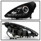 Spyder Mercedes Benz SLK 05-10 Projector Headlights Halogen Model- DRL Blk PRO-YD-MBSLK05-DRL-BK 5032546