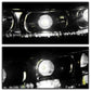 Spyder Mercedes Benz SLK 05-10 Projector Headlights Halogen Model- DRL Blk PRO-YD-MBSLK05-DRL-BK 5032546
