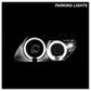 Spyder Mercedes Benz SLK 98-04 1PC Projector Halogen Model- LED Halo Blk PRO-YD-MBSLK98-1PC-HL-BK 5011190