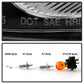 Spyder Mercedes Benz SLK 98-04 1PC Projector Halogen Model- LED Halo Blk PRO-YD-MBSLK98-1PC-HL-BK 5011190