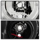 Spyder Mercedes Benz C-Class 01-05 4 DrProjector Headlights Halogen-LED Halo Chrm PRO-YD-MBW203-HL-C 5011268