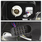 Spyder Mercedes Benz C-Class 08-11 Projector Headlights Halogen - DRL Blk PRO-YD-MBW20408-DRL-BK 5042262