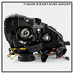 Spyder Mercedes Benz W204 C-Class 12-13 Projector Halogen Model- DRL Chrm PRO-YD-MBW20412-DRL-C 5074256