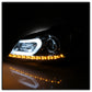 Spyder Mercedes Benz W204 C-Class 12-13 Projector Halogen Model- DRL Chrm PRO-YD-MBW20412-DRL-C 5074256