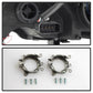 Spyder Mercedes Benz E-Class 95-99 Projector Headlights LED Halo Blk PRO-YD-MBW21095-HL-BK 5011275