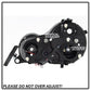Spyder Mercedes Benz E-Class 95-99 Projector Headlights LED Halo Blk PRO-YD-MBW21095-HL-BK 5011275