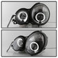 Spyder Mercedes Benz E-Class 95-99 Projector Headlights LED Halo Blk PRO-YD-MBW21095-HL-BK 5011275