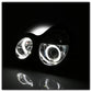 Spyder Mercedes Benz E-Class 95-99 Projector Headlights LED Halo Chrm PRO-YD-MBW21095-HL-C 5011282