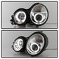 Spyder Mercedes Benz E-Class 95-99 Projector Headlights LED Halo Chrm PRO-YD-MBW21095-HL-C 5011282