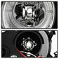 Spyder Mercedes Benz E-Class 00-02 Projector Headlights LED Halo Chrm PRO-YD-MBW21099-HL-C 5011305