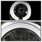 Spyder Mercedes Benz E-Class 00-02 Projector Headlights LED Halo Chrm PRO-YD-MBW21099-HL-C 5011305