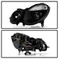 Spyder Mercedes Benz E-Class 03-06 Projector Headlights Xenon/HID Model- Blk PRO-YD-MBW21103-HID-BK 5042194