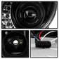 Spyder Mercedes Benz E-Class 07-09 Projector Headlights Halogen - DRL Blk PRO-YD-MBW21107-DRL-BK 5029379