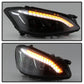 Spyder Mercedes W221 S Class 07-09 Headlights - HID Model Only - Black PRO-YD-MBW22107-HID-DRL-BK 5083890