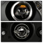 Spyder Mini Cooper 02-06 Projector Headlights DRL Black High H1 Low H1 PRO-YD-MC02-DRL-BK 5011336