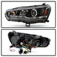 Spyder Mitsubishi Lancer/EVO-10 08-14 Projector Xenon/HID- LED Halo DRL Blk PRO-YD-ML08-HID-DRL-BK 5042231
