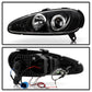 Spyder Mazda MX3 92-96 Projector Headlights LED Halo LED Black High H1 Low H1 PRO-YD-MMX392-HL-BK 5011503