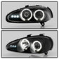 Spyder Mazda MX3 92-96 Projector Headlights LED Halo LED Black High H1 Low H1 PRO-YD-MMX392-HL-BK 5011503
