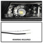 Spyder Nissan 350Z 03-05 Projector Headlights Xenon DRL Blk High H1 Lw D2R PRO-YD-N350Z02-HID-DRL-BK 5032225
