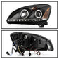 Spyder Nissan Altima 02-04 Projector Headlights Halogen Model- LED Halo LED Blk PRO-YD-NA02-HL-BK 5008077