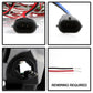 Spyder Nissan Altima 4Dr 10-12 Projector Headlights Light DRL LED Halo Blk PRO-YD-NA104D-LTDRL-BK 5076830