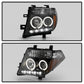 Spyder Nissan Frontier 05-08 Projector Headlights LED Halo LED Blk PRO-YD-NF05-HL-BK 5011527