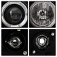 Spyder Nissan Frontier 05-08 Projector Headlights LED Halo LED Blk PRO-YD-NF05-HL-BK 5011527
