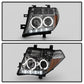 Spyder Nissan Frontier 05-08 Projector Headlights LED Halo LED Smke PRO-YD-NF05-HL-SM 5011541
