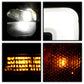 SPYDER Apex 05-08 Nissan Frontier High-Power LED Module Headlights - Black (PRO-YD-NF05AP-SEQGR-BK) 5089106