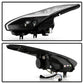 Spyder Nissan GTR R35 09-14 - Projector Headlights - DRL LED - Black 5085696