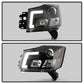 Spyder 04-15 Nissan Titan / 04-07 Nissan Armada V2 Projector Headlights - Black PRO-YD-NTI04-DRL-BK 5085504