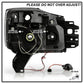 Spyder Nissan Titan 04-14/Armada 04-07 Projector Headlights LED Halo LED Blk PRO-YD-NTI04-HL-BK 5011572