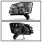 Spyder Nissan Titan 04-14/Armada 04-07 Projector Headlights LED Halo LED Smke PRO-YD-NTI04-HL-SM 5033963