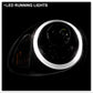 Spyder Porsche Cayman 05-08 Headlights - Halogen Model Only - Black PRO-YD-P98705-HID-DRL-BK 5083210