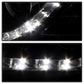 Spyder Pontiac G8 08-09 Projector Headlights DRL Black High H1 Low H7 PRO-YD-PG808-DRL-BK 5011626